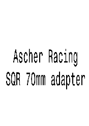 SQR Adapter 70mm