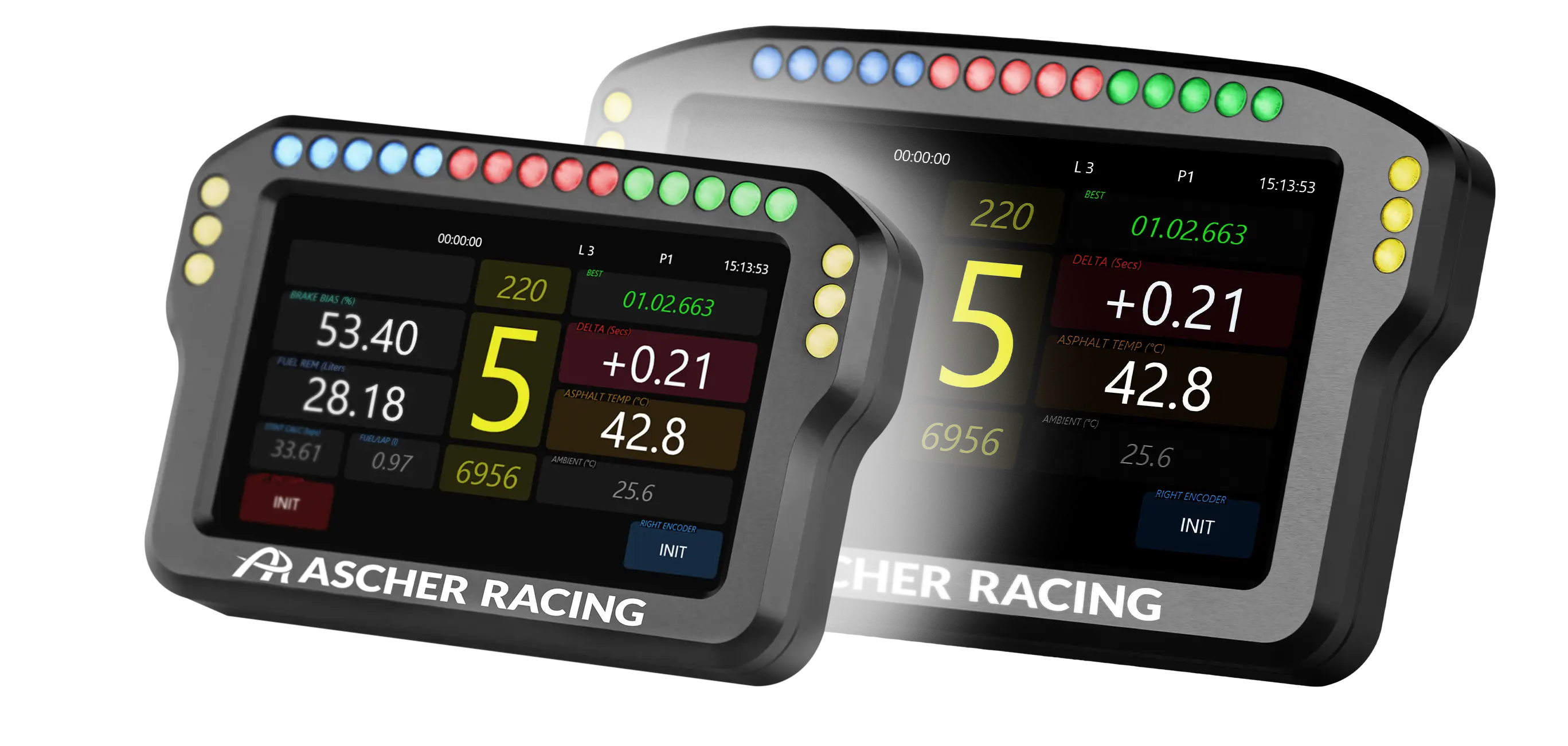 Ascher Racing Dashboard Detail